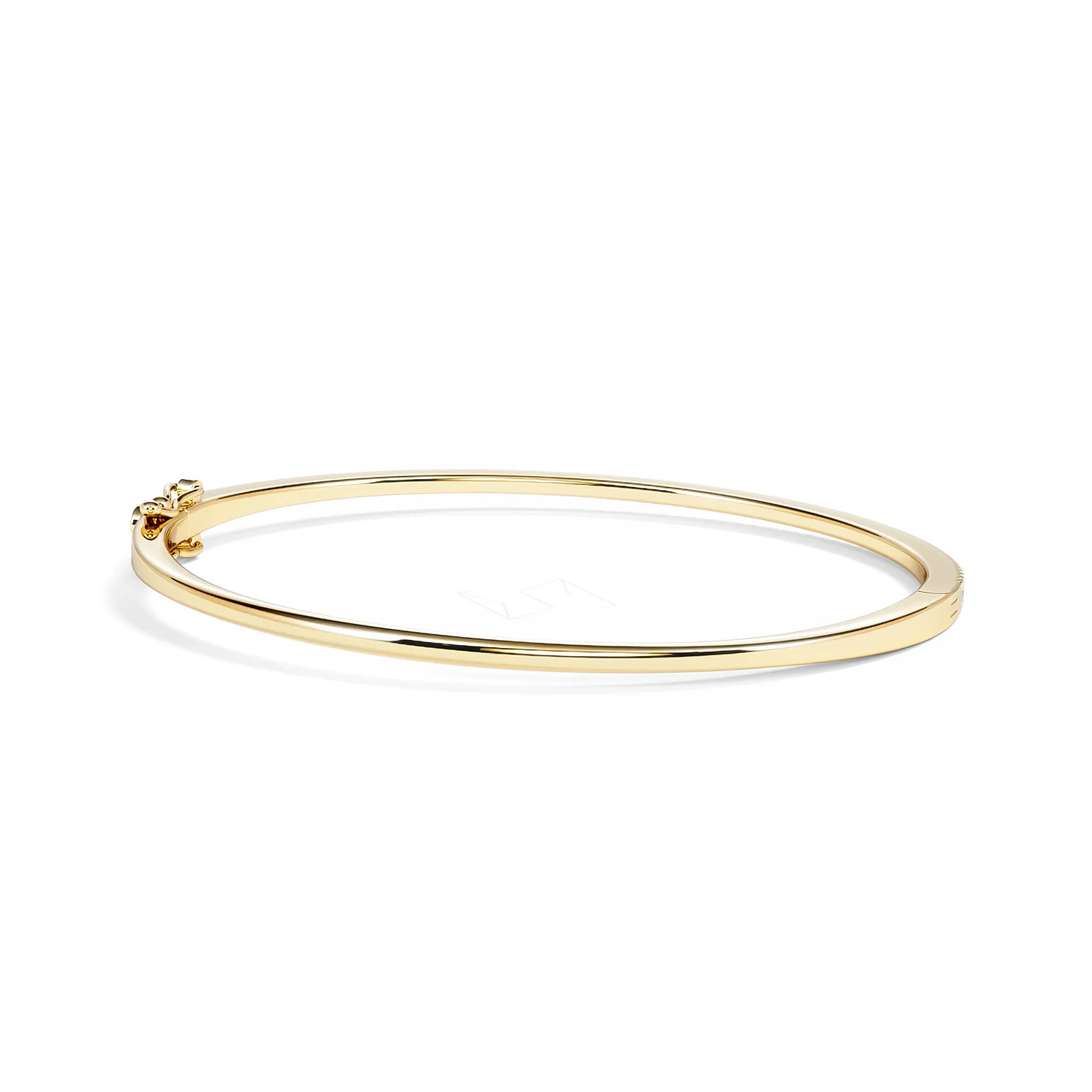 0.50ct Lab Diamond Half Pavé Bangle Bracelet in 18K Gold Vermeil - Image 45