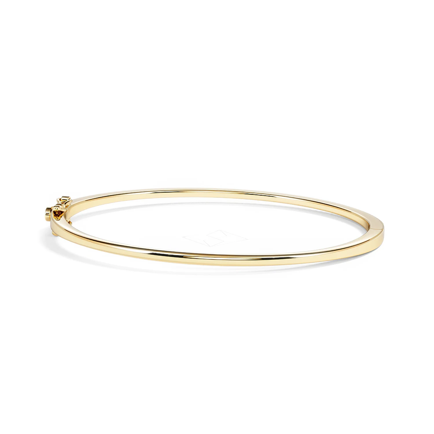 0.50ct Lab Diamond Half Pavé Bangle Bracelet in 18K Gold Vermeil - Image 47