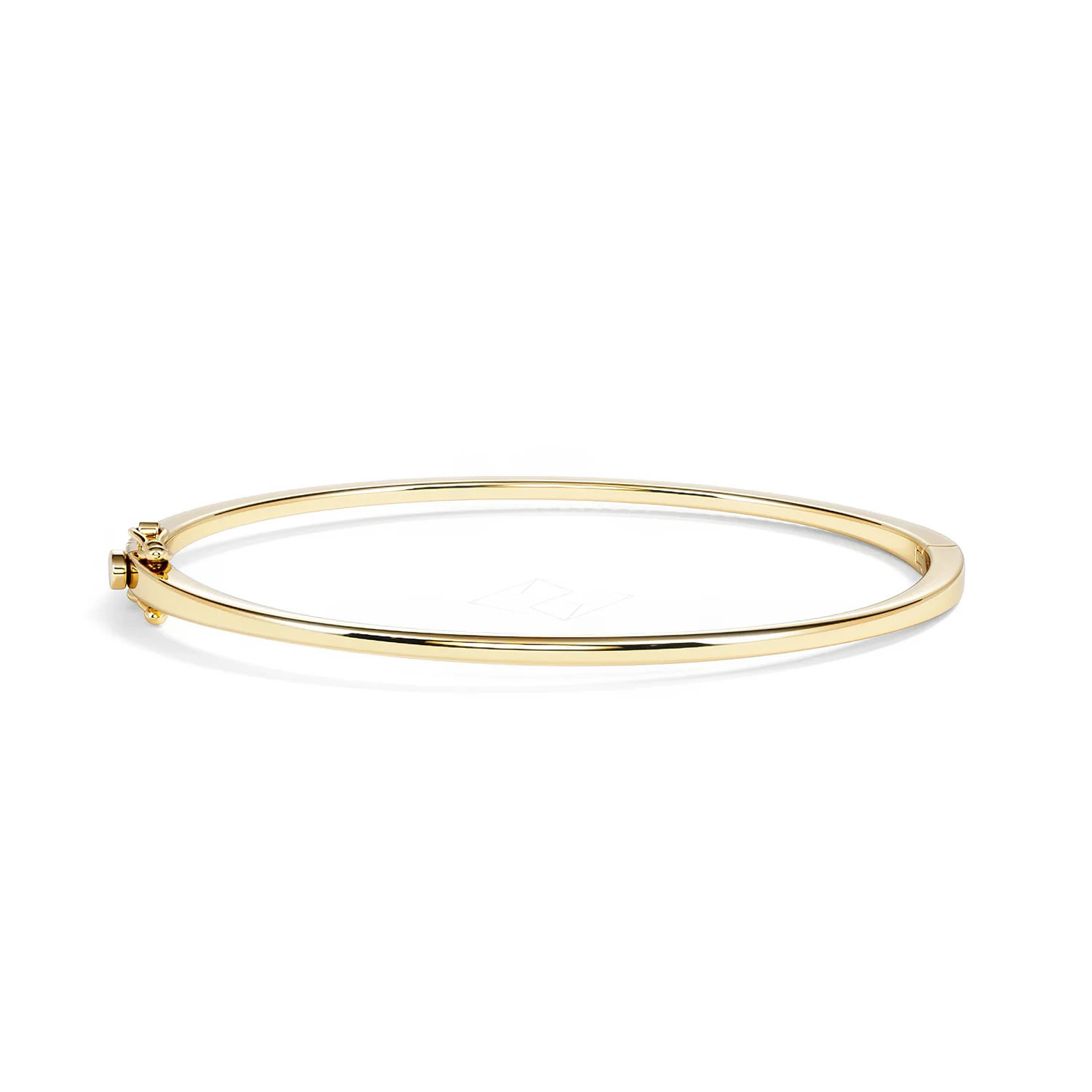 0.50ct Lab Diamond Half Pavé Bangle Bracelet in 18K Gold Vermeil - Image 51