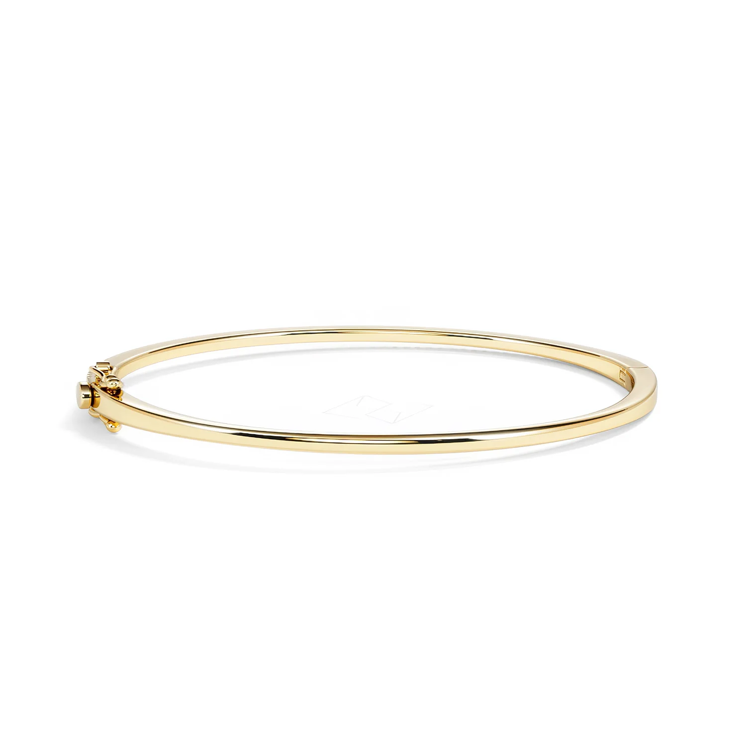 0.50ct Lab Diamond Half Pavé Bangle Bracelet in 18K Gold Vermeil - Image 52