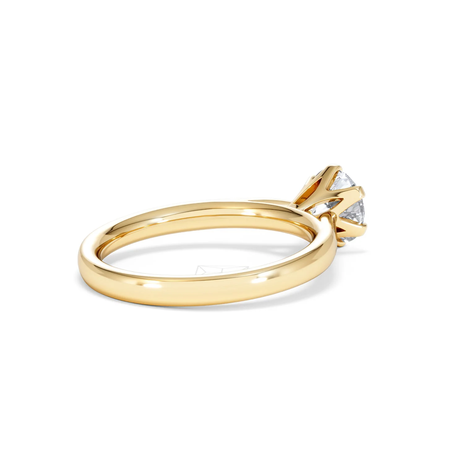 1 Carat Diamond Engagement Ring High Set Chloe Lab FVS1 18K Gold - Image 37