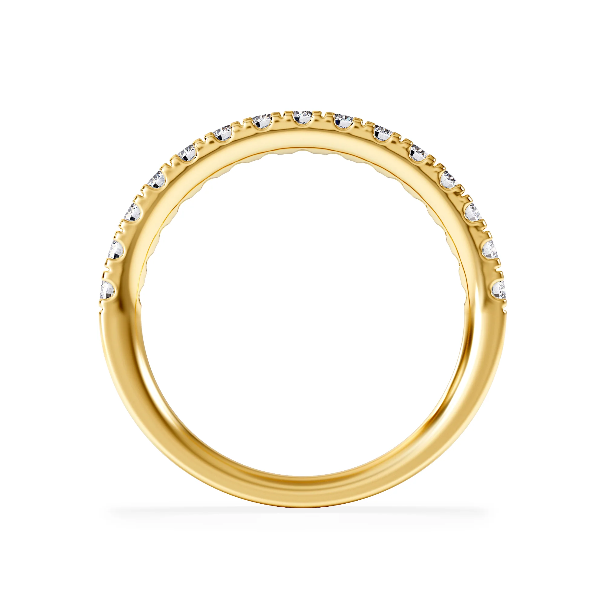 15 Stone Chloe 18K Gold Diamond Eternity Ring 0.50ct G/Vs - Image 3
