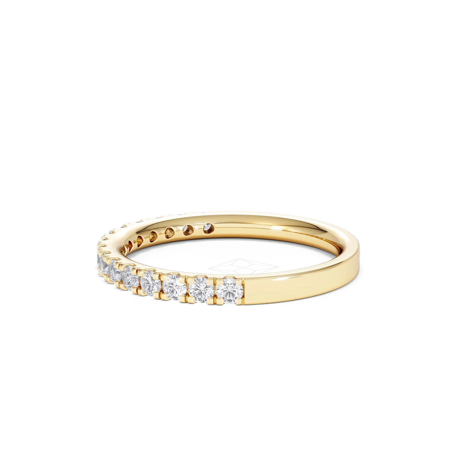 15 Stone Chloe 18K Gold Diamond Eternity Ring 0.50ct G/Vs - Image 69