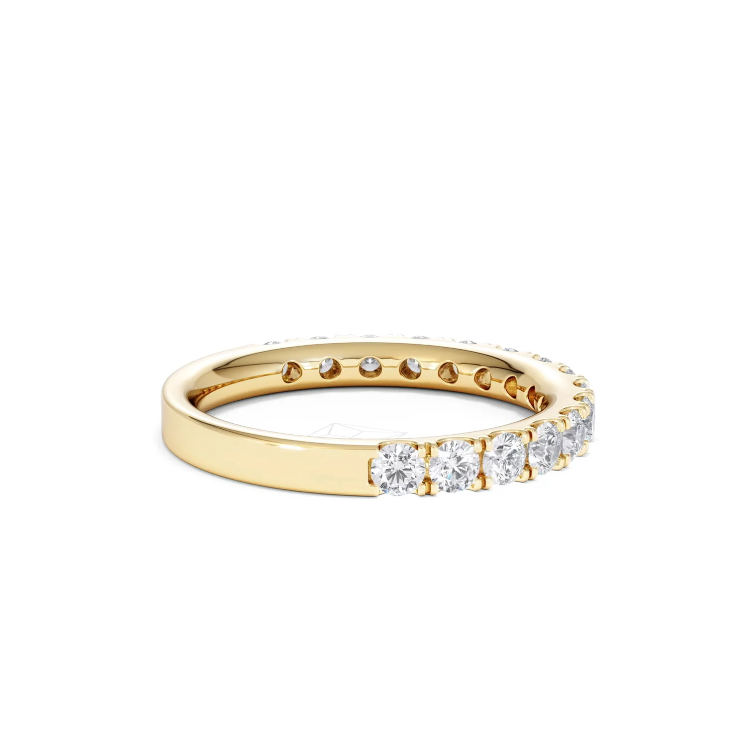 15 Stone Chloe 18K Gold Diamond Eternity Ring 1.00ct H/Si - Image 32
