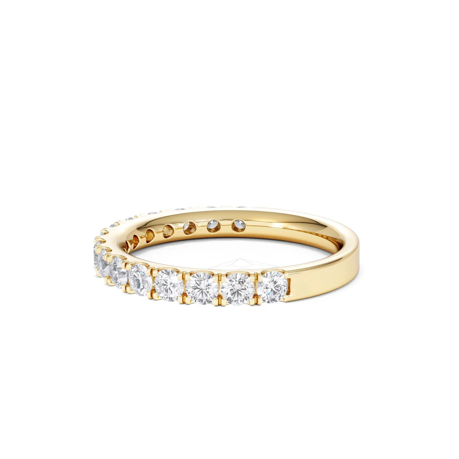 15 Stone Chloe 18K Gold Diamond Eternity Ring 1.00ct H/Si - Image 69