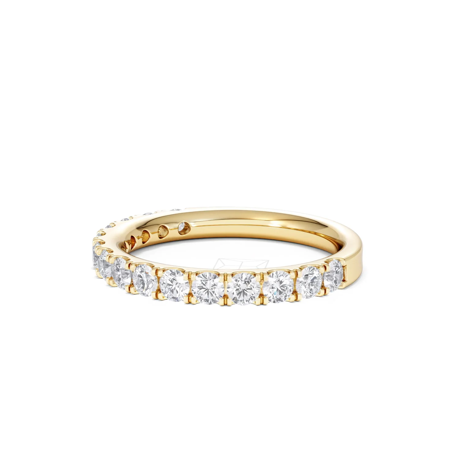 15 Stone Chloe 18K Gold Diamond Eternity Ring 1.00ct H/Si - Image 76