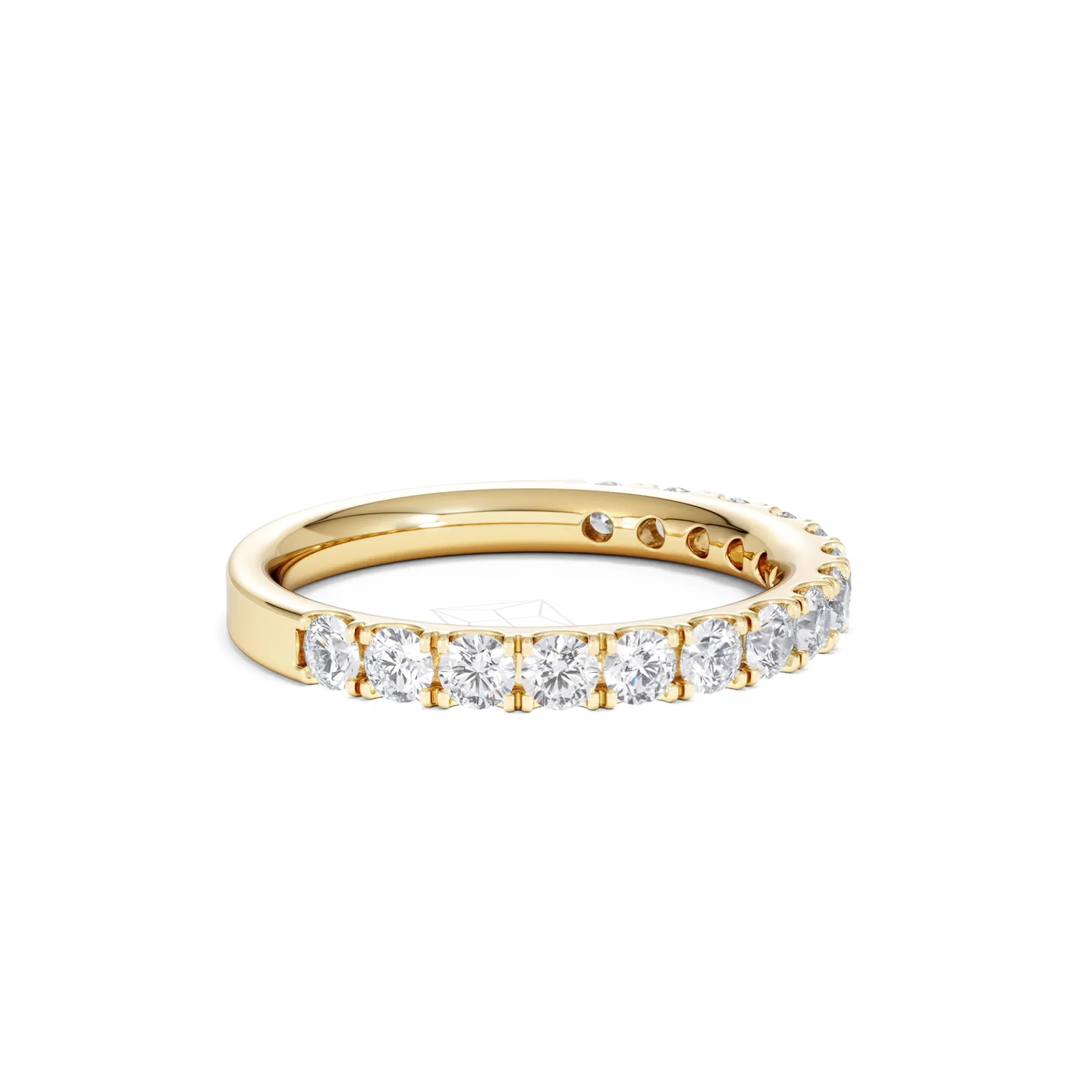 15 Stone Chloe 18K Gold Lab Diamond Eternity Ring 1.00ct G/Vs - Image 22