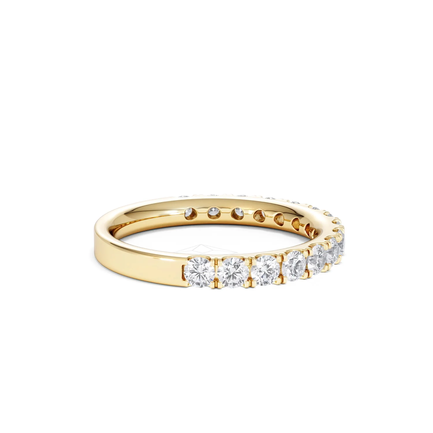 15 Stone Chloe 18K Gold Lab Diamond Eternity Ring 1.00ct G/Vs - Image 29