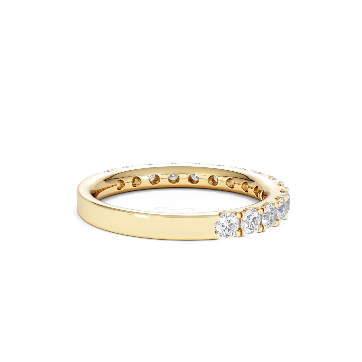 15 Stone Chloe 18K Gold Lab Diamond Eternity Ring 1.00ct G/Vs - Image 36