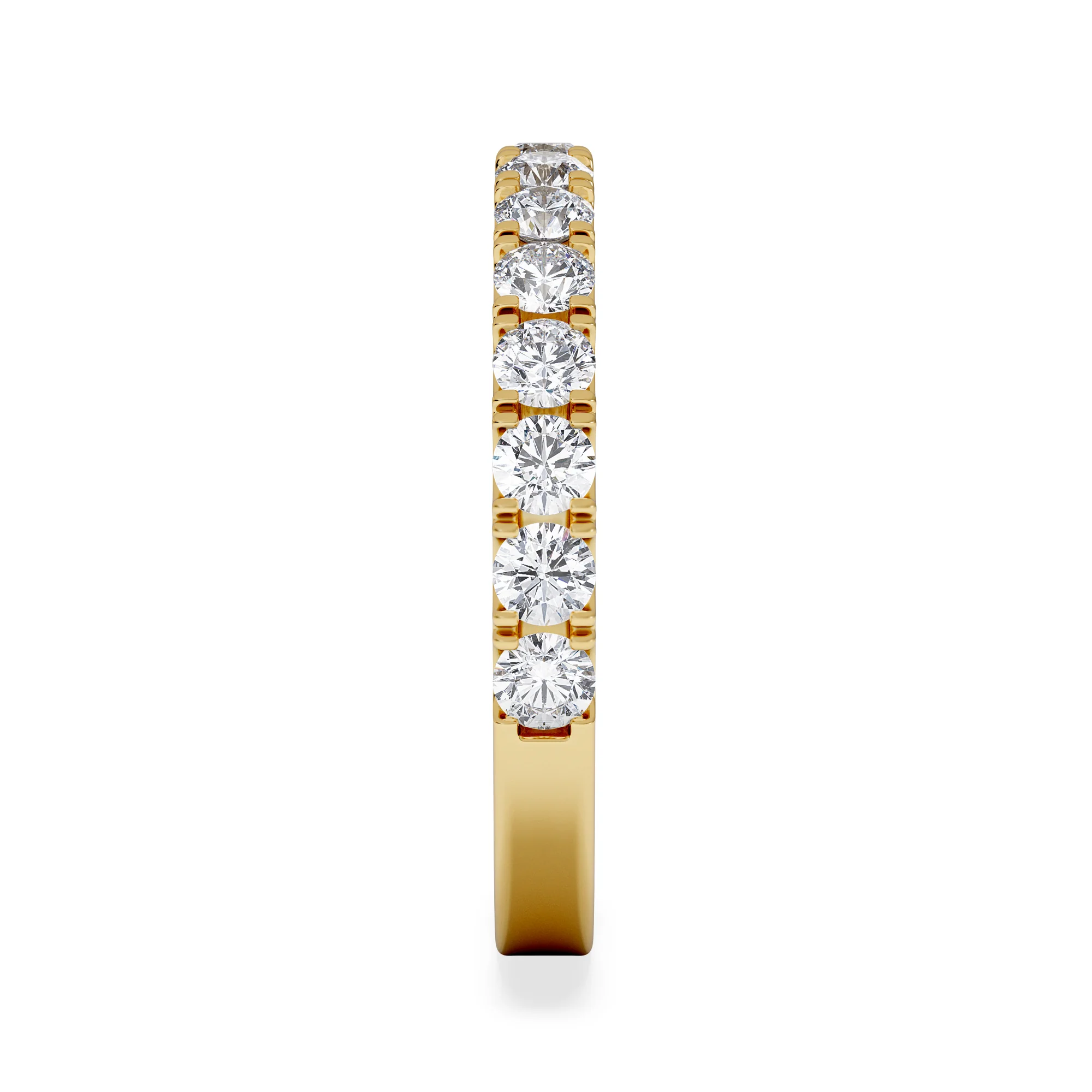 15 Stone Chloe 18K Gold Lab Diamond Eternity Ring 1.00ct G/Vs - Image 5