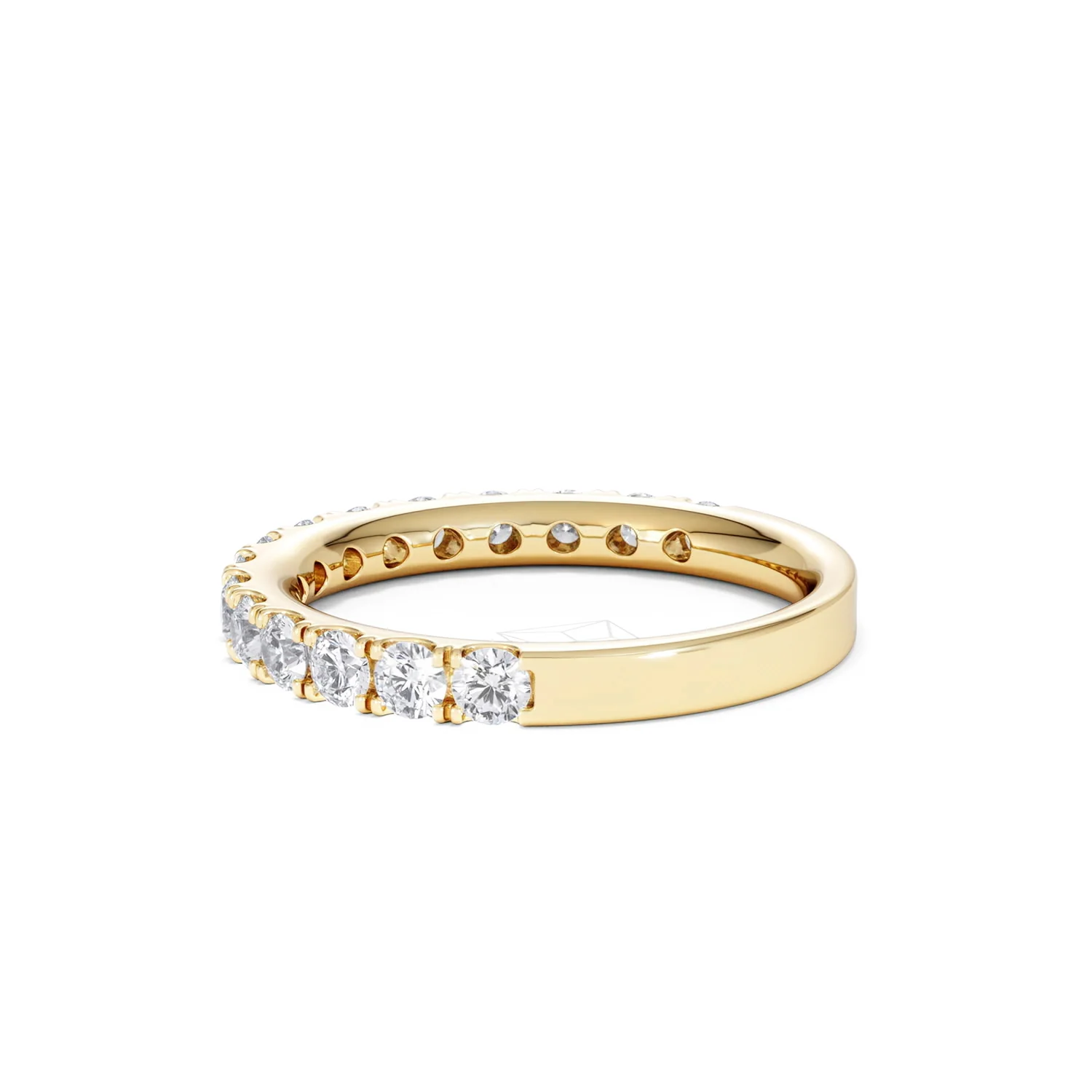 15 Stone Chloe 18K Gold Lab Diamond Eternity Ring 1.00ct G/Vs - Image 63