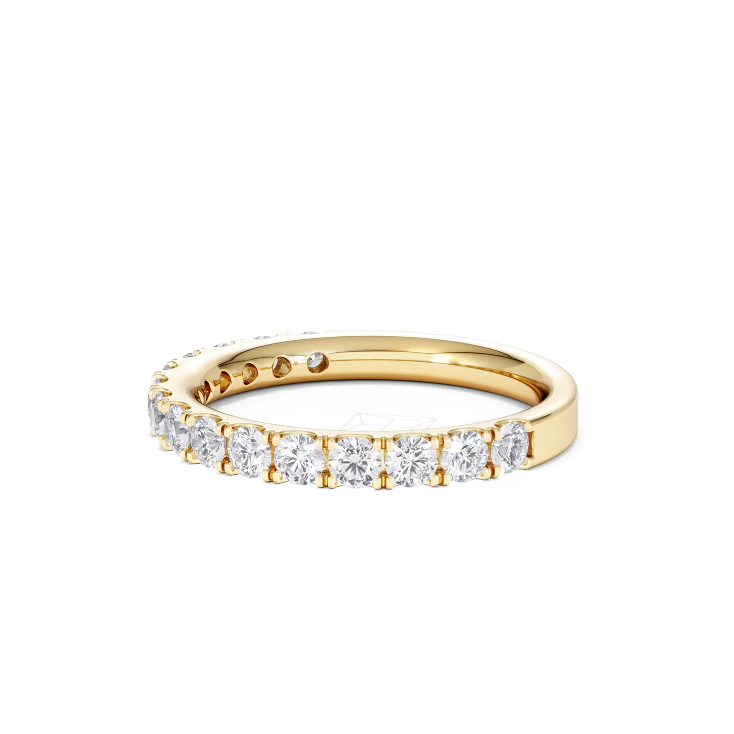 15 Stone Chloe 18K Gold Lab Diamond Eternity Ring 1.00ct G/Vs - Image 74
