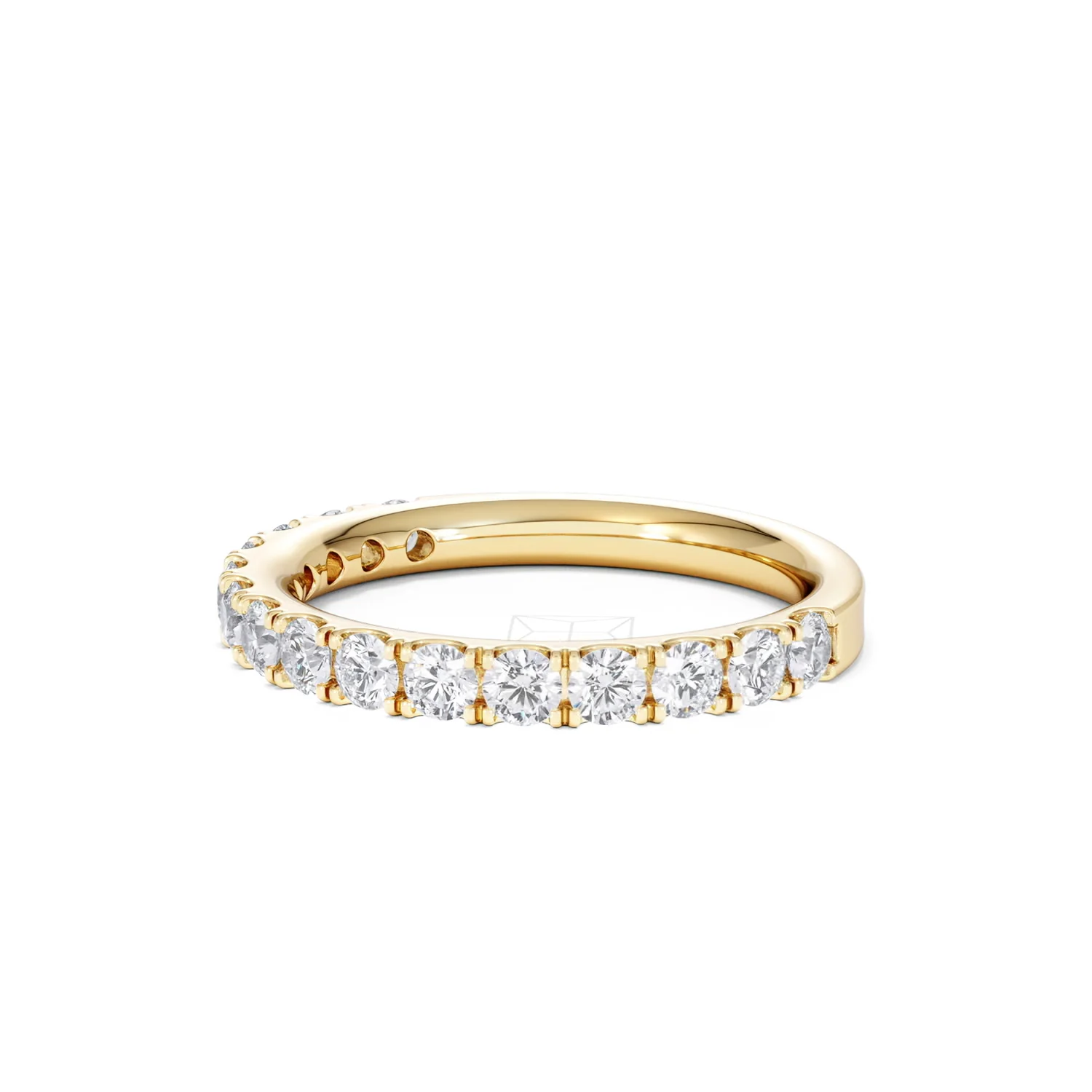 15 Stone Chloe 18K Gold Lab Diamond Eternity Ring 1.00ct G/Vs - Image 77