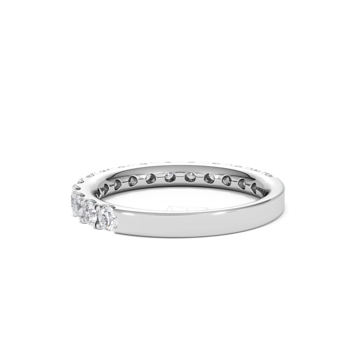 15 Stone Chloe 18K White Gold Lab Diamond Eternity Ring 1.00ct G/Vs - Image 58