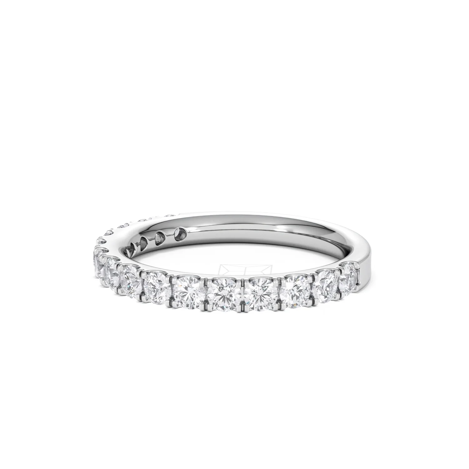 15 Stone Chloe 18K White Gold Lab Diamond Eternity Ring 1.00ct G/Vs - Image 79