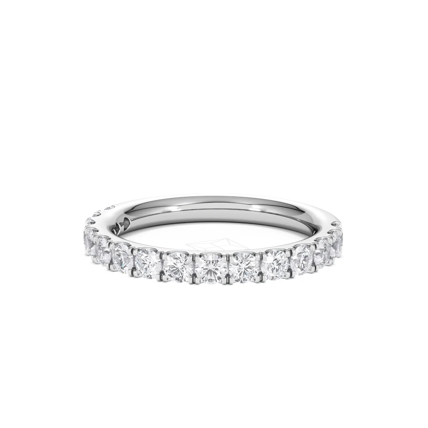 15 Stone Chloe 18K White Gold Lab Diamond Eternity Ring 1.00ct G/Vs - Image 86