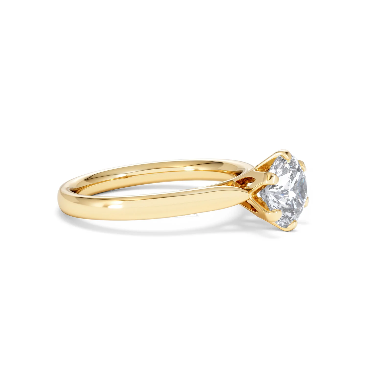 1.50 Carat Diamond Engagement Ring High Set Chloe Lab F/VS1 18K Gold - Image 21