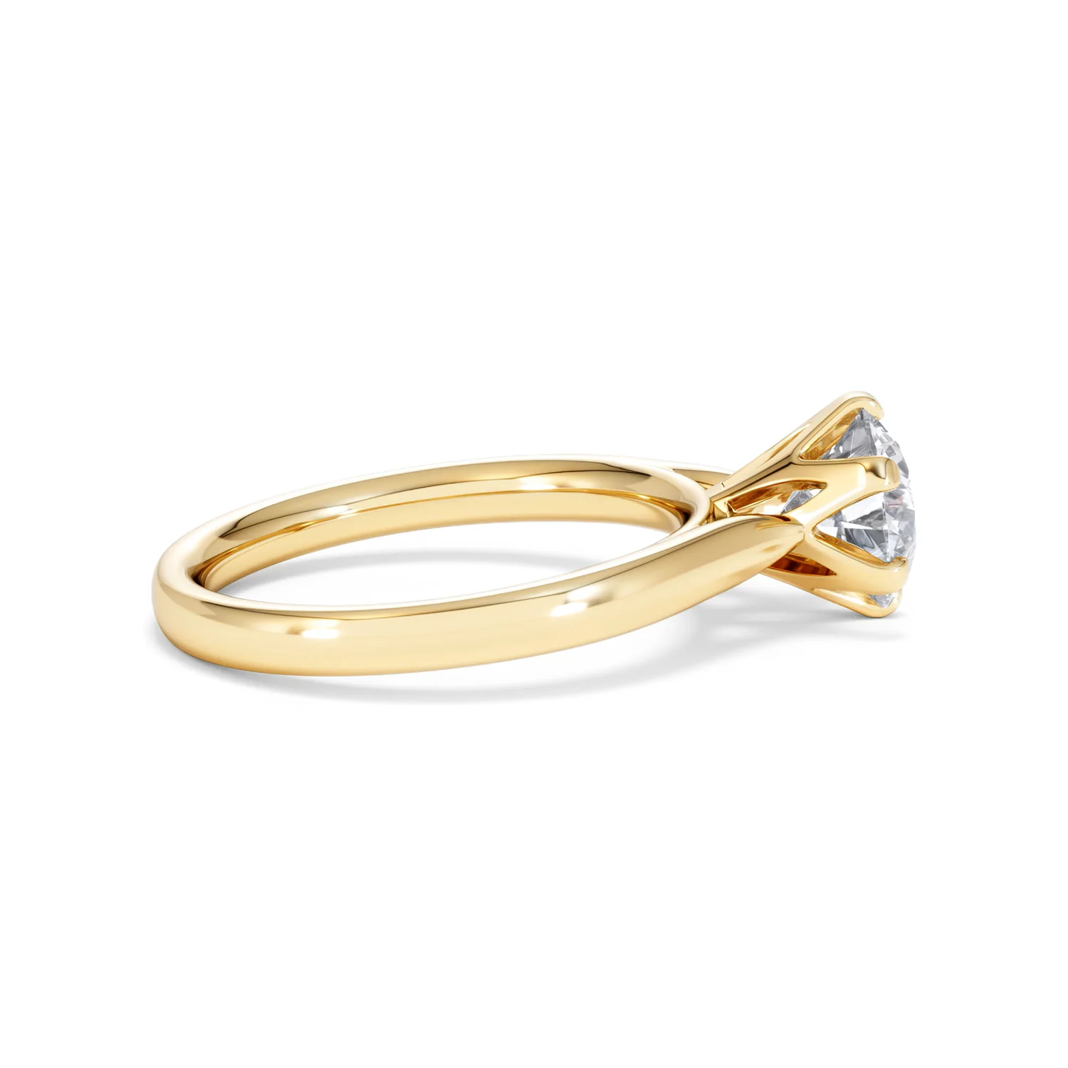 1.50 Carat Diamond Engagement Ring High Set Chloe Lab F/VS1 18K Gold - Image 29