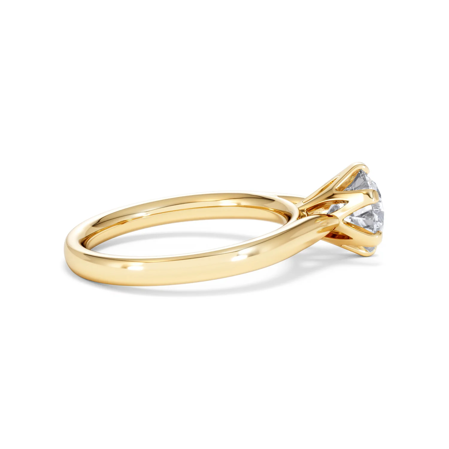 1.50 Carat Diamond Engagement Ring High Set Chloe Lab F/VS1 18K Gold - Image 30