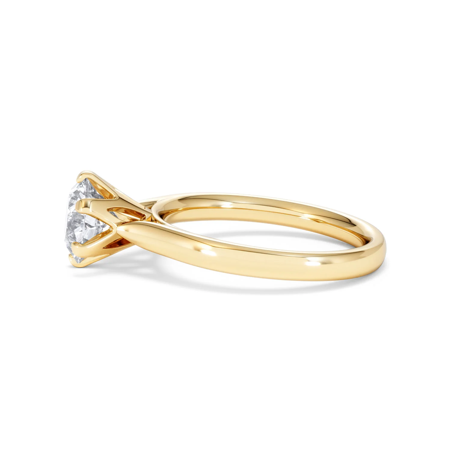 1.50 Carat Diamond Engagement Ring High Set Chloe Lab F/VS1 18K Gold - Image 69