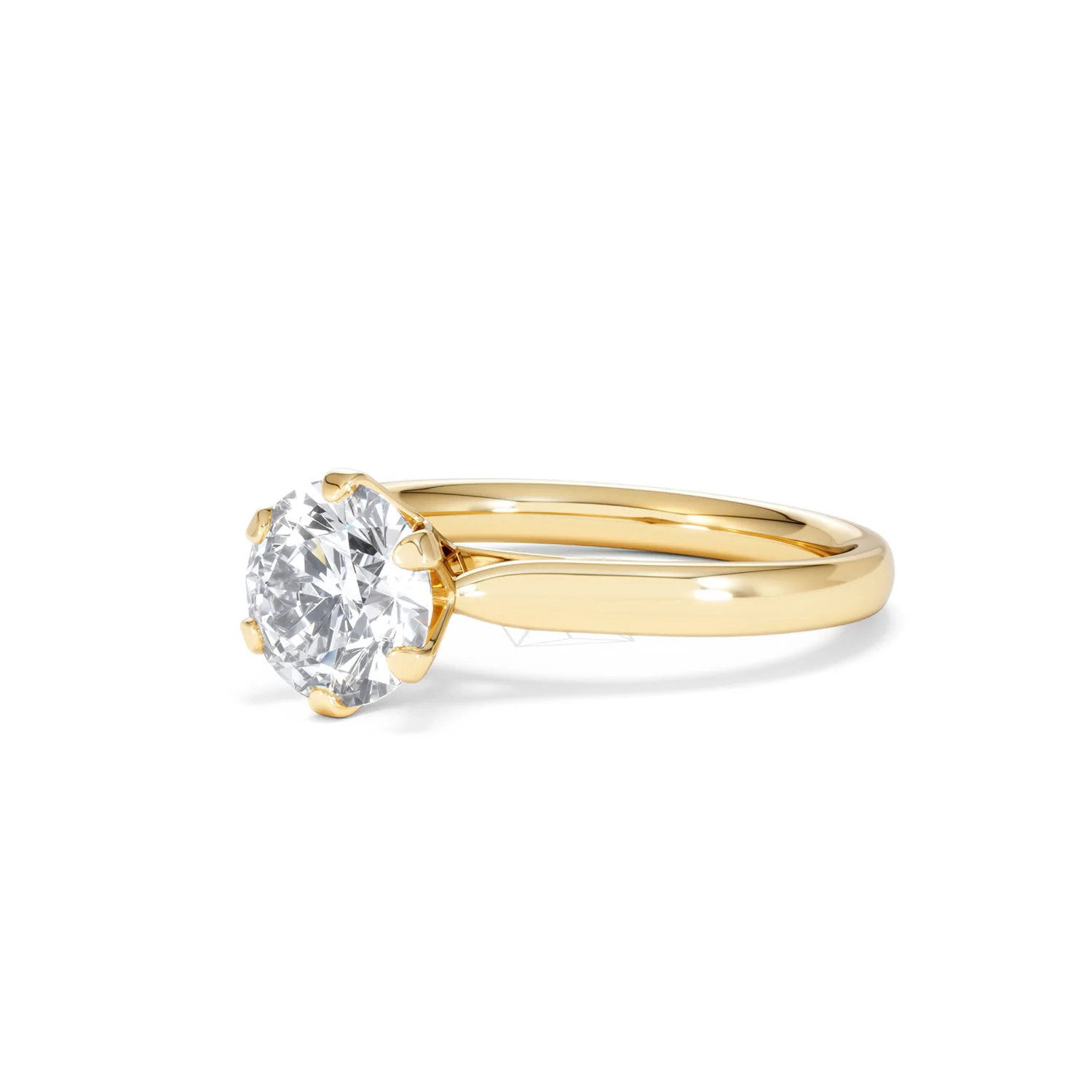 1.50 Carat Diamond Engagement Ring High Set Chloe Lab F/VS1 18K Gold - Image 80