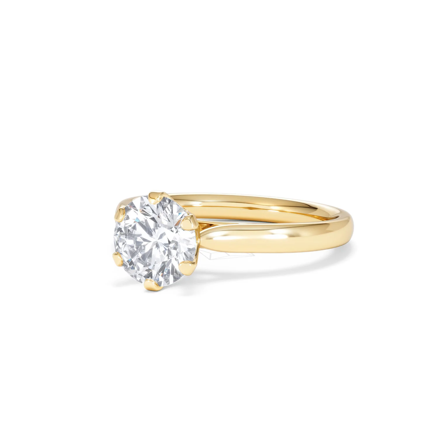 1.50 Carat Diamond Engagement Ring High Set Chloe Lab F/VS1 18K Gold - Image 82