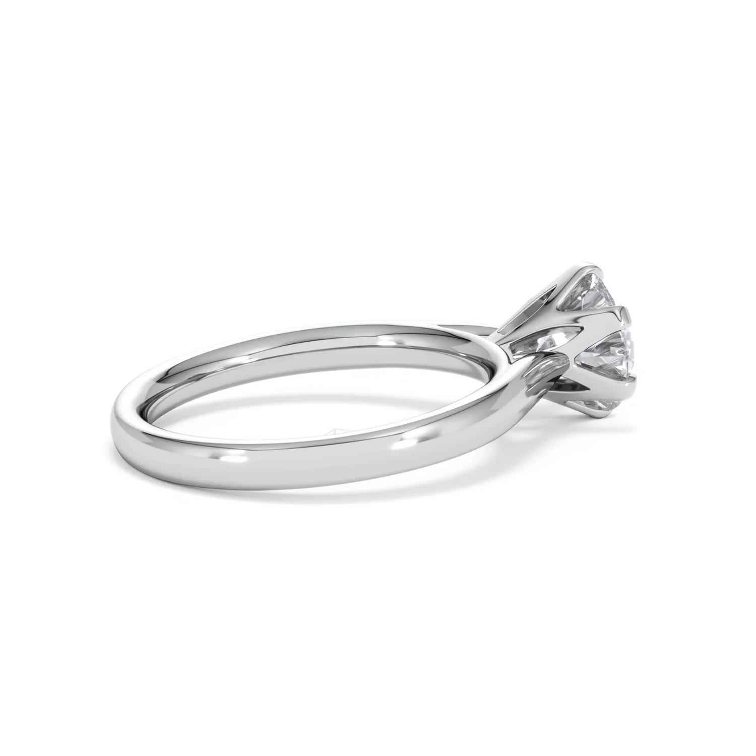 1.50 Carat Diamond Engagement Ring High Set Chloe Lab F/VS1 Platinum - Image 33