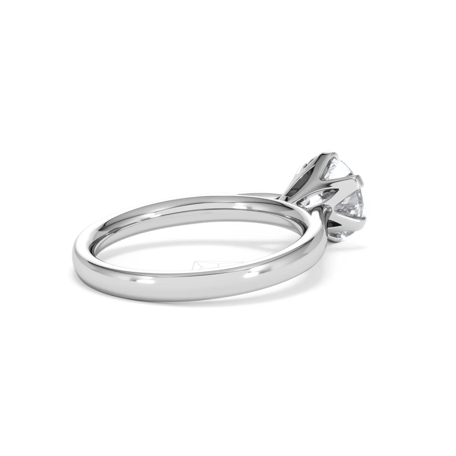 1.50 Carat Diamond Engagement Ring High Set Chloe Lab F/VS1 Platinum - Image 37
