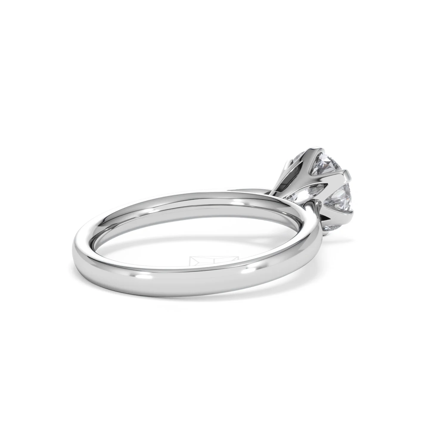 1.50 Carat Diamond Engagement Ring High Set Chloe Lab F/VS1 Platinum - Image 38