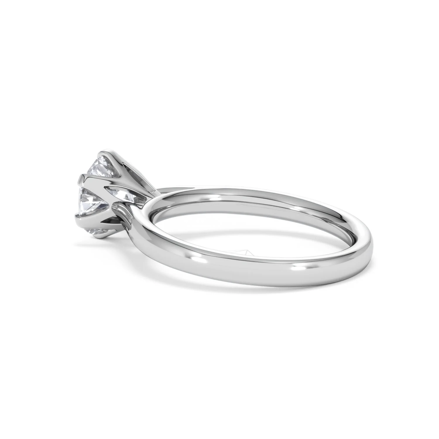 1.50 Carat Diamond Engagement Ring High Set Chloe Lab F/VS1 Platinum - Image 61