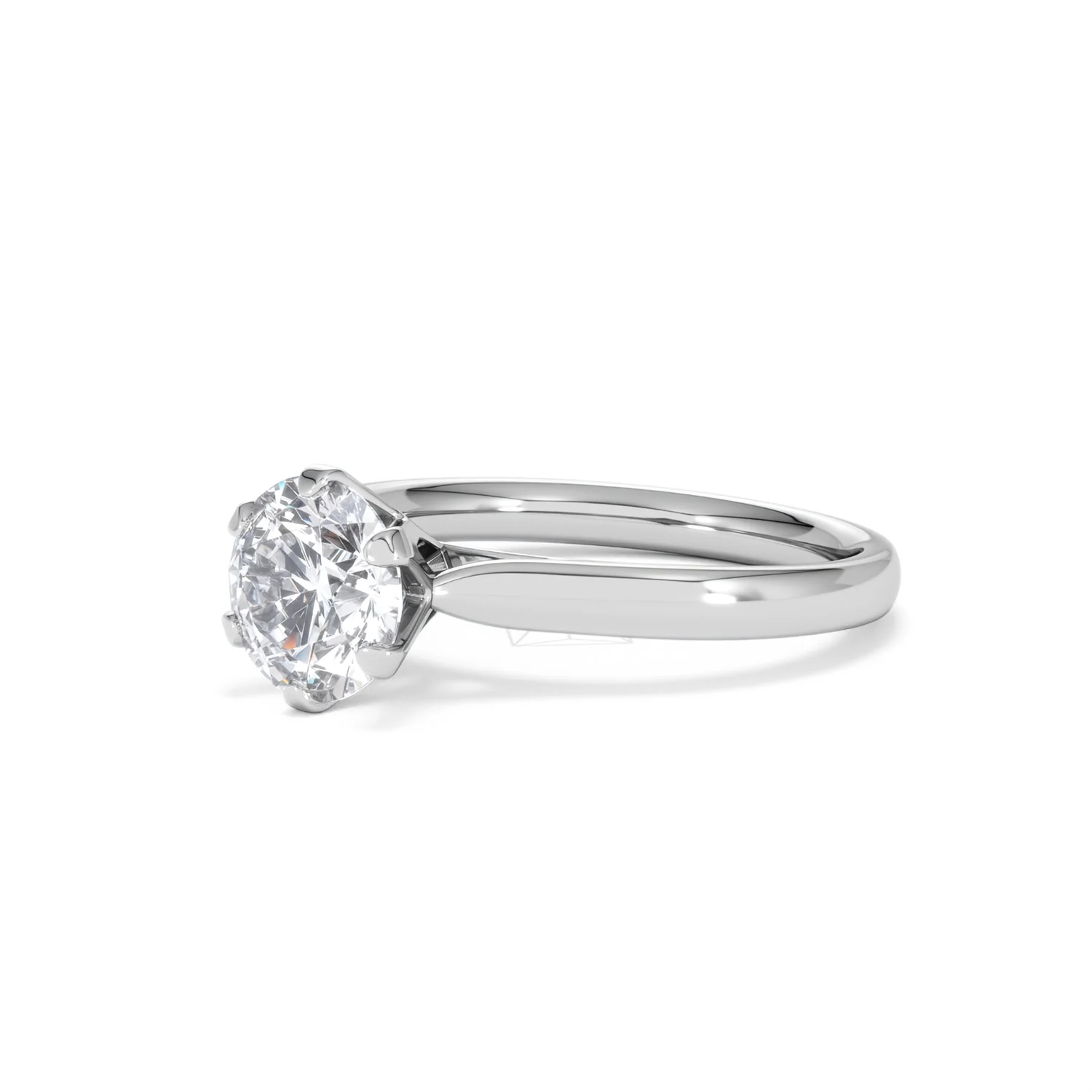 1.50 Carat Diamond Engagement Ring High Set Chloe Lab F/VS1 Platinum - Image 79