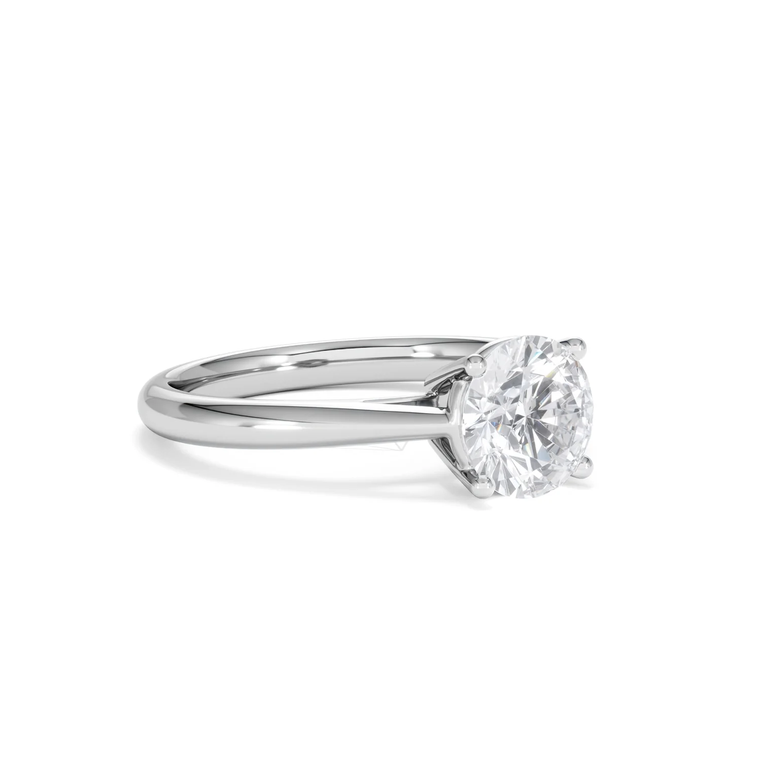 1.50ct Diamond Engagement Ring Elysia Lab F/VS1 IGI Certified Platinum - Image 17