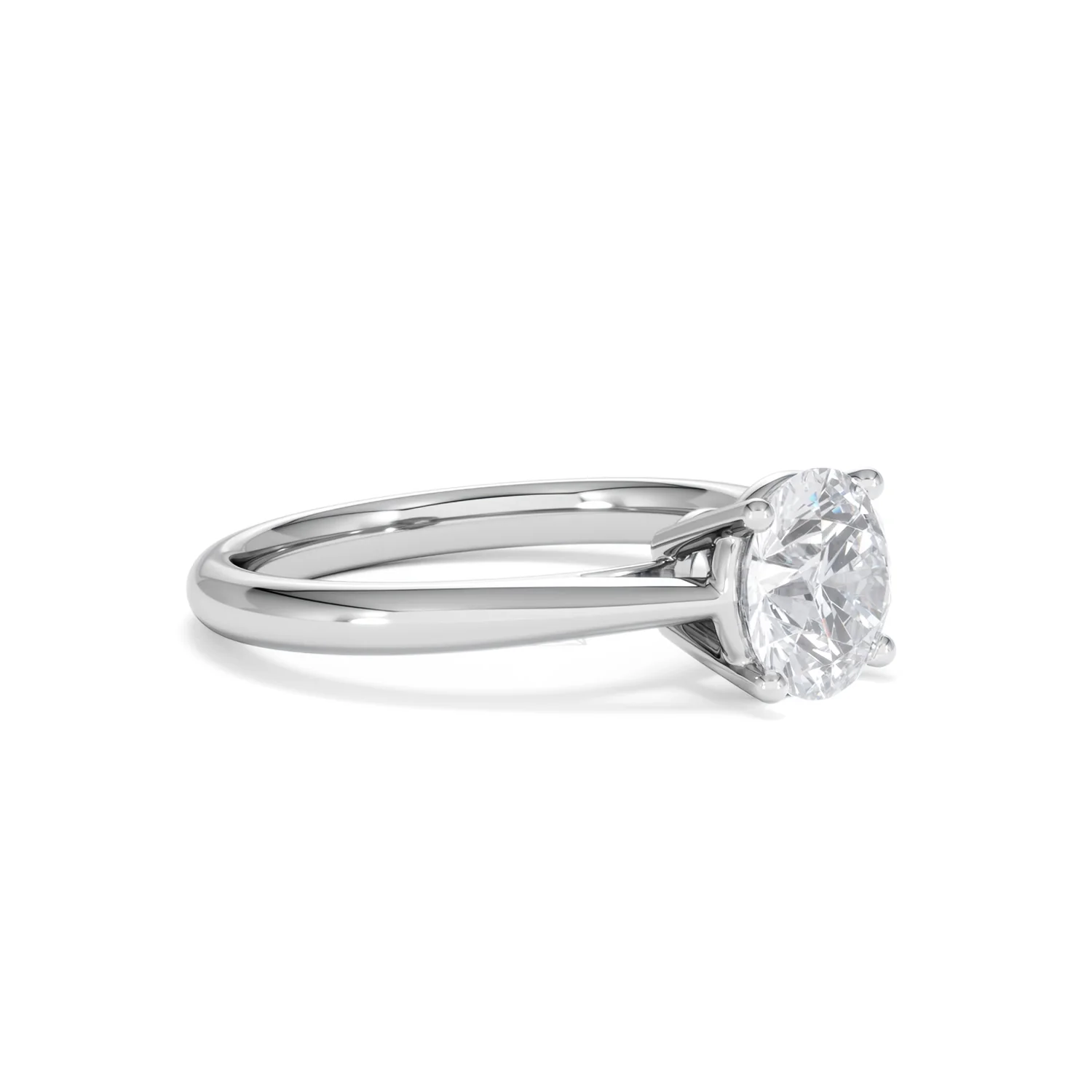 1.50ct Diamond Engagement Ring Elysia Lab F/VS1 IGI Certified Platinum - Image 20