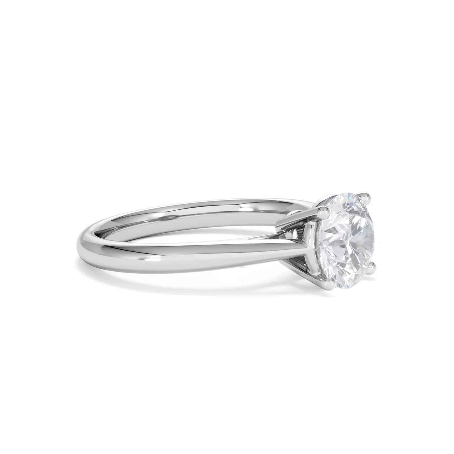 1.50ct Diamond Engagement Ring Elysia Lab F/VS1 IGI Certified Platinum - Image 21