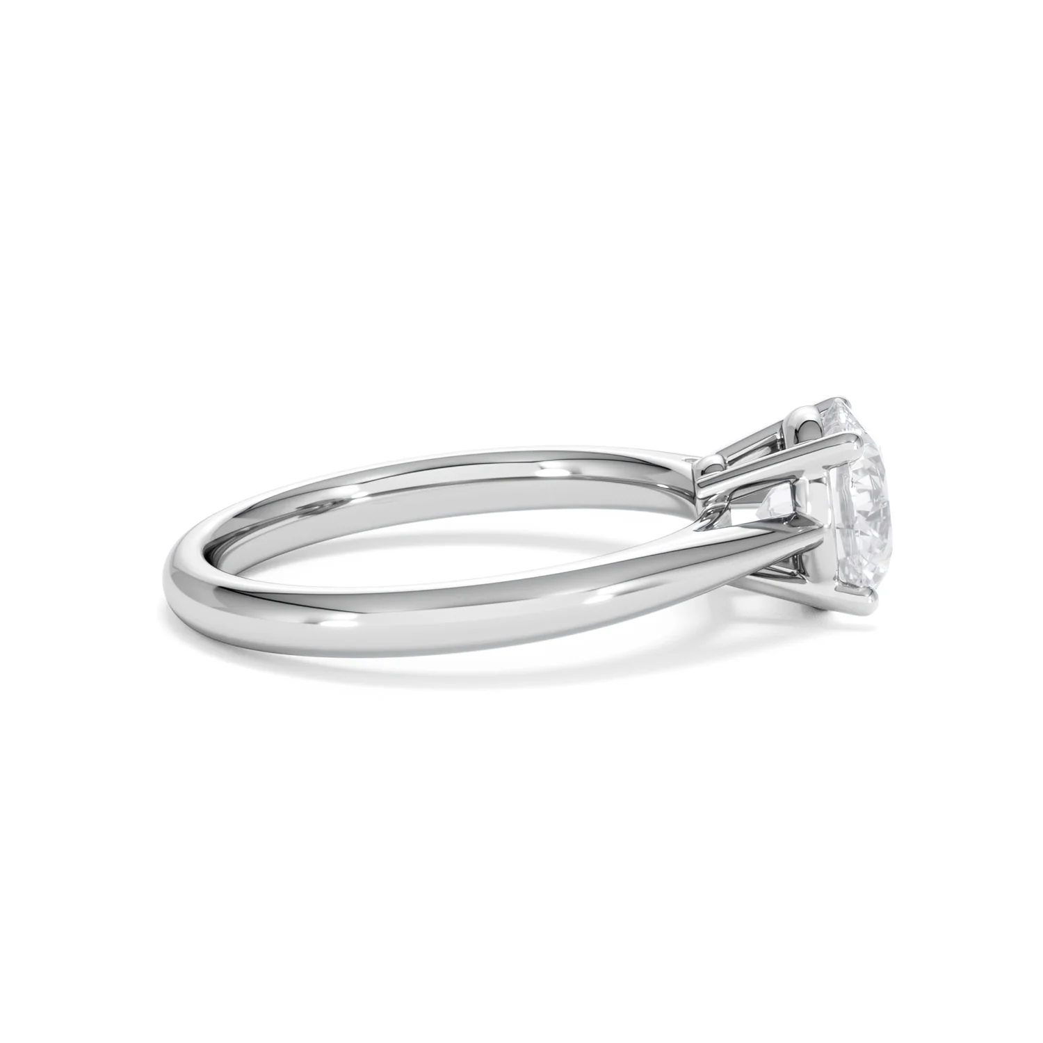 1.50ct Diamond Engagement Ring Elysia Lab F/VS1 IGI Certified Platinum - Image 29