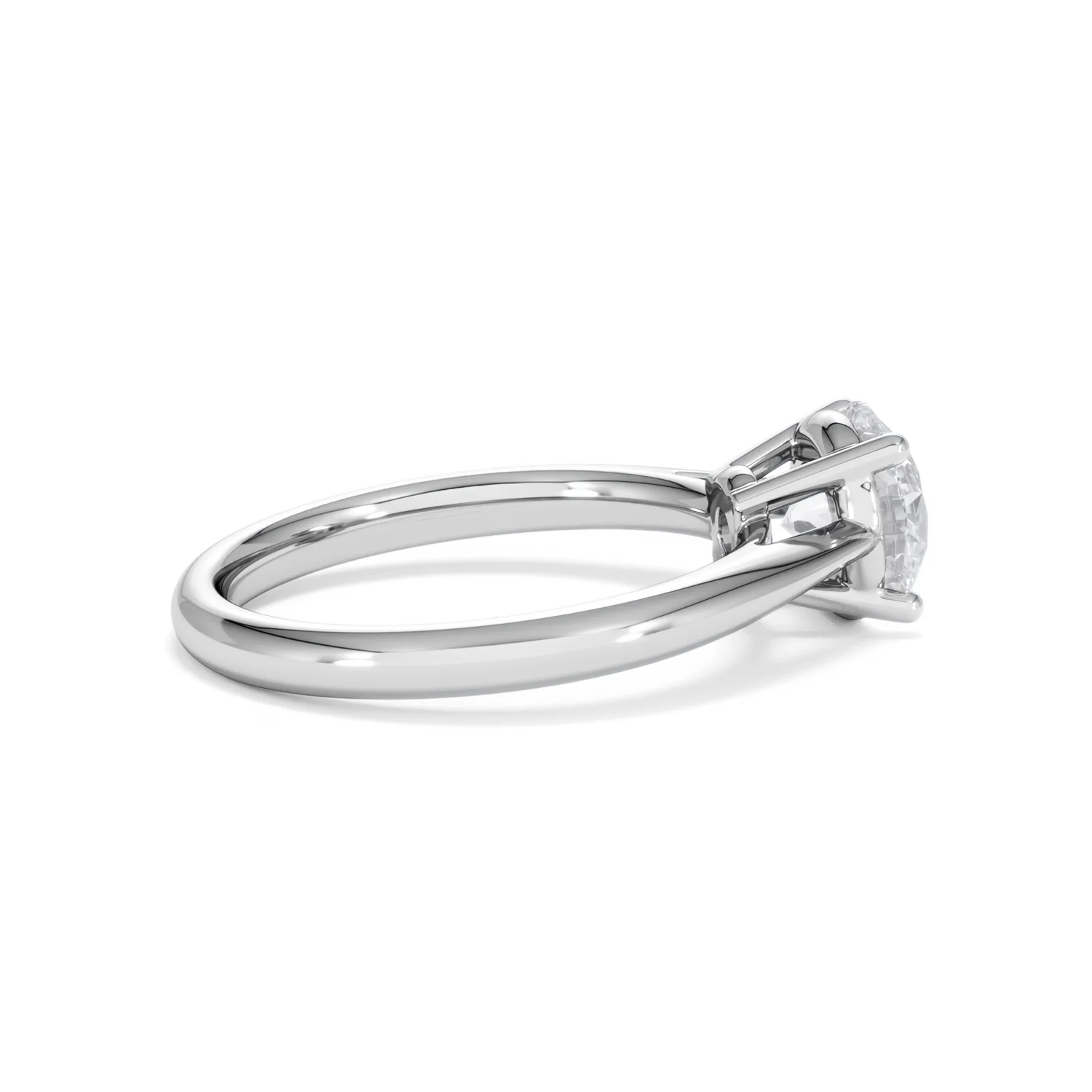 1.50ct Diamond Engagement Ring Elysia Lab F/VS1 IGI Certified Platinum - Image 32
