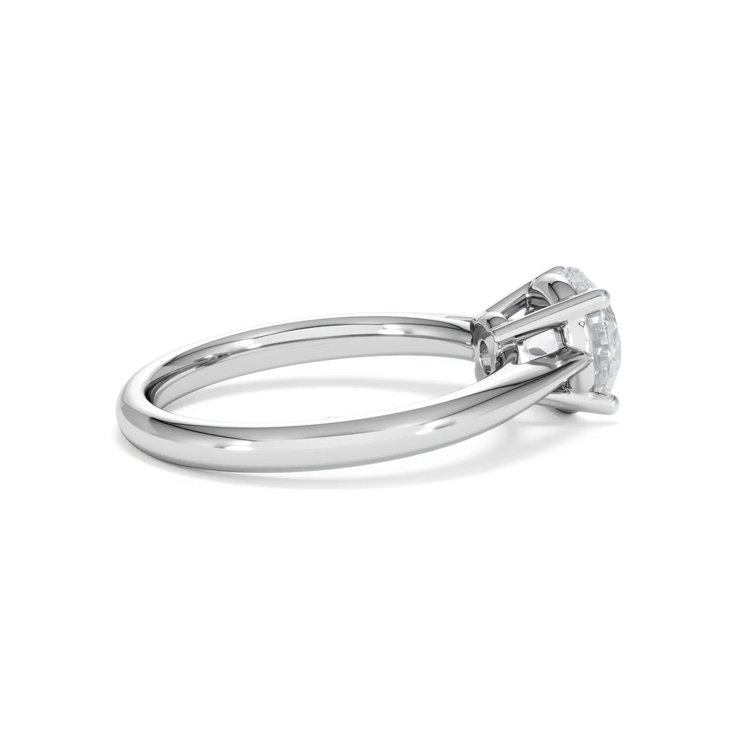 1.50ct Diamond Engagement Ring Elysia Lab F/VS1 IGI Certified Platinum - Image 33