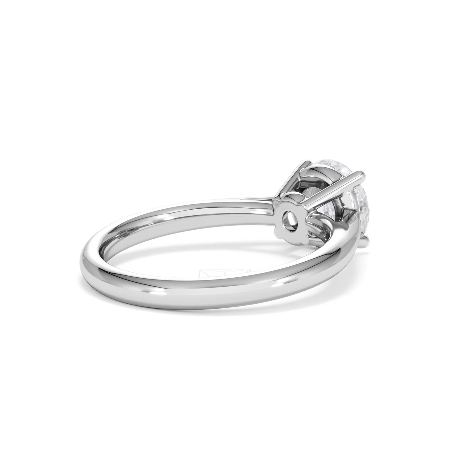 1.50ct Diamond Engagement Ring Elysia Lab F/VS1 IGI Certified Platinum - Image 39