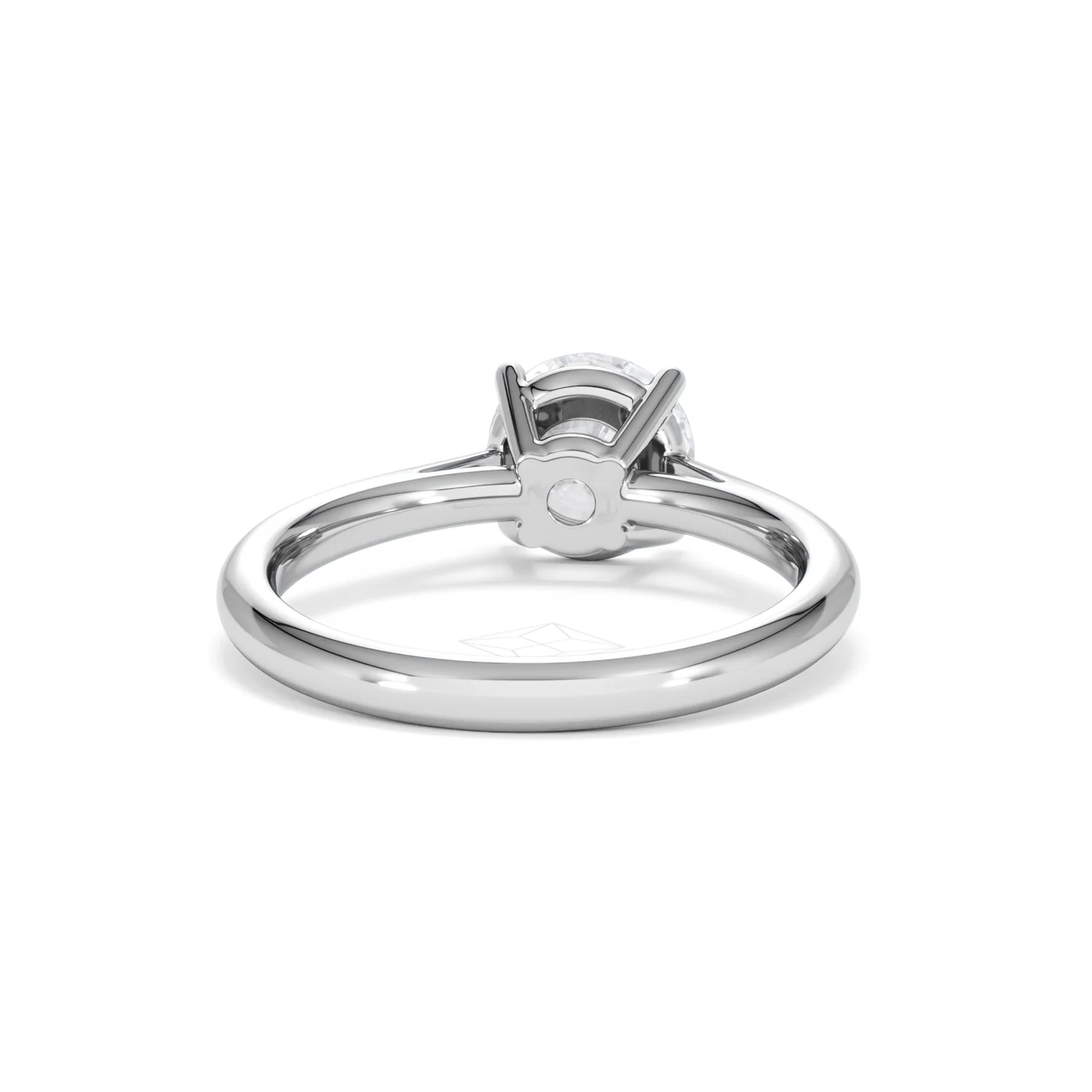 1.50ct Diamond Engagement Ring Elysia Lab F/VS1 IGI Certified Platinum - Image 47