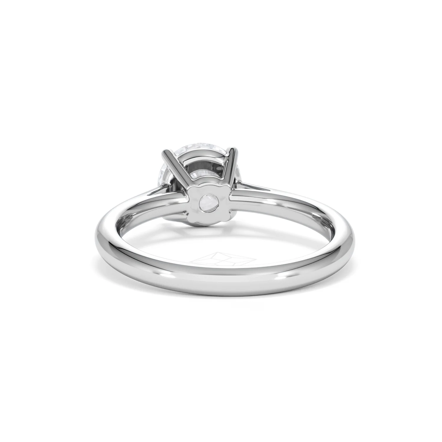 1.50ct Diamond Engagement Ring Elysia Lab F/VS1 IGI Certified Platinum - Image 51