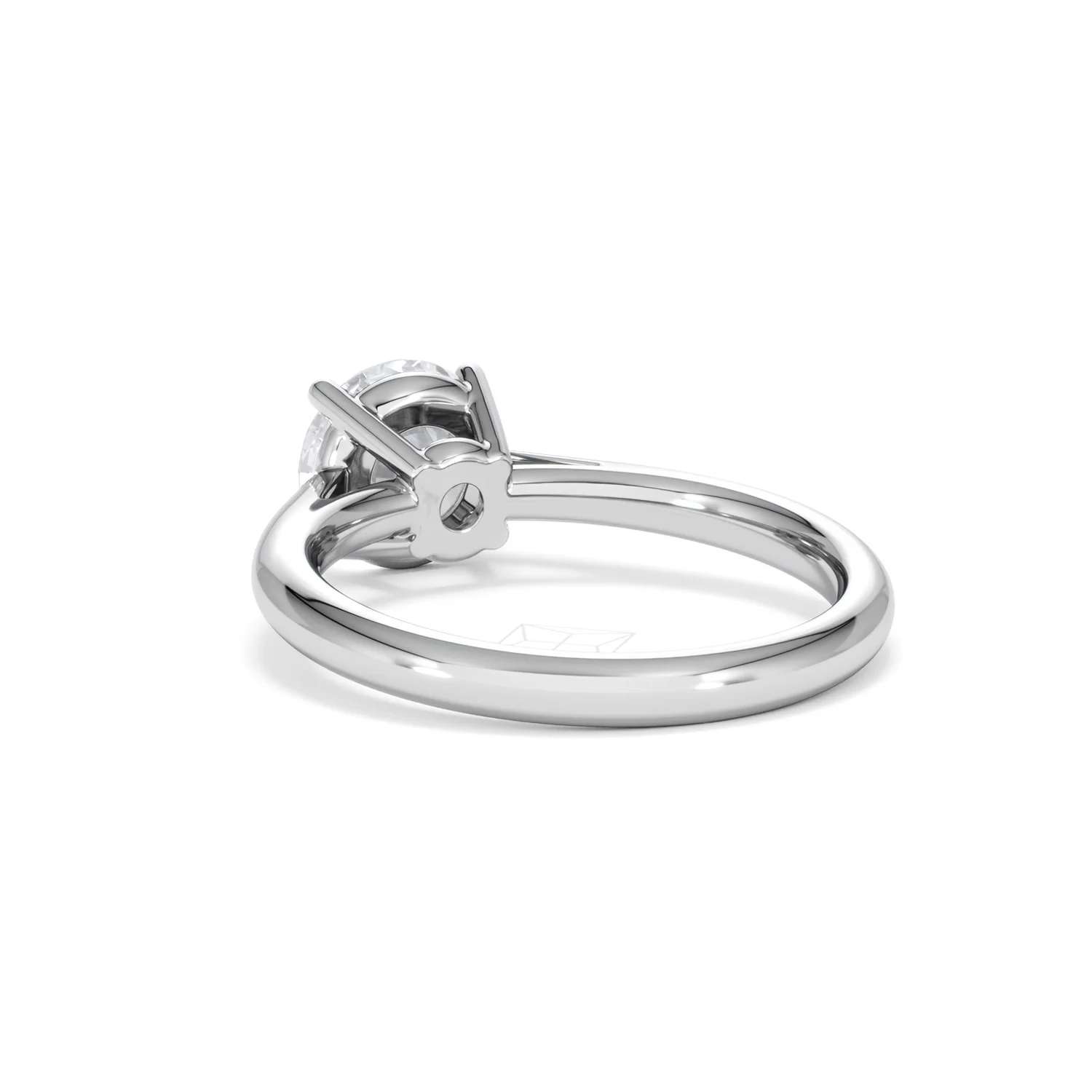 1.50ct Diamond Engagement Ring Elysia Lab F/VS1 IGI Certified Platinum - Image 55