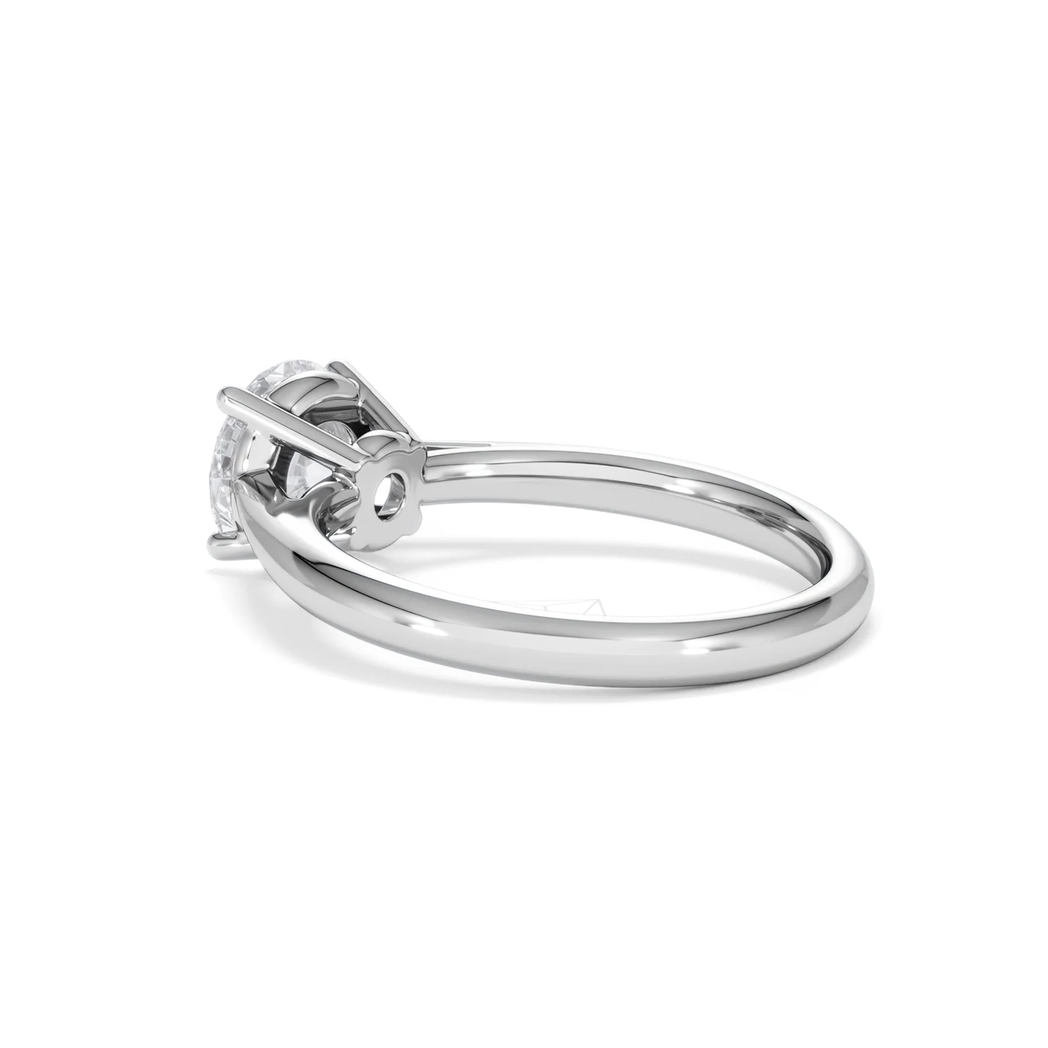 1.50ct Diamond Engagement Ring Elysia Lab F/VS1 IGI Certified Platinum - Image 60