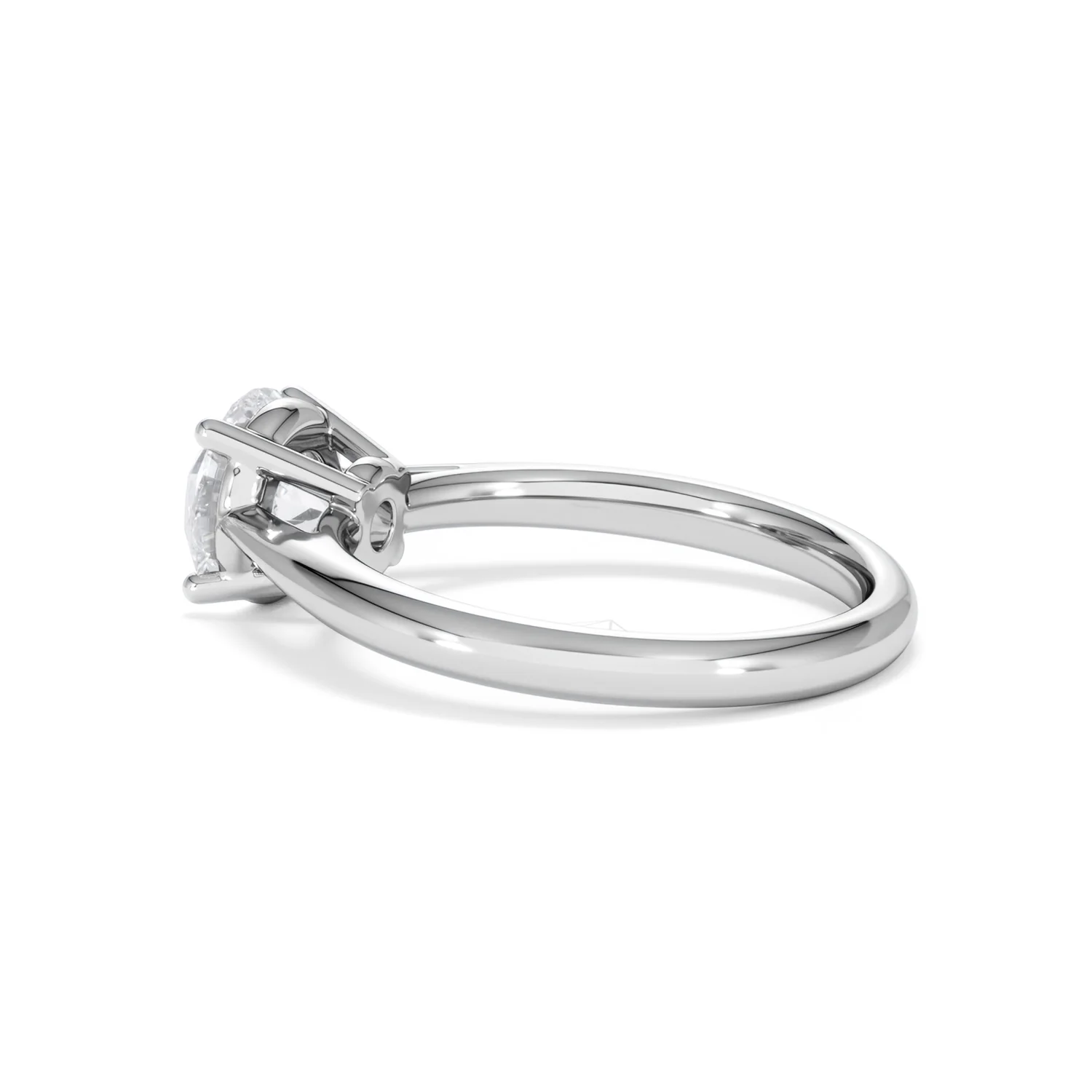1.50ct Diamond Engagement Ring Elysia Lab F/VS1 IGI Certified Platinum - Image 63