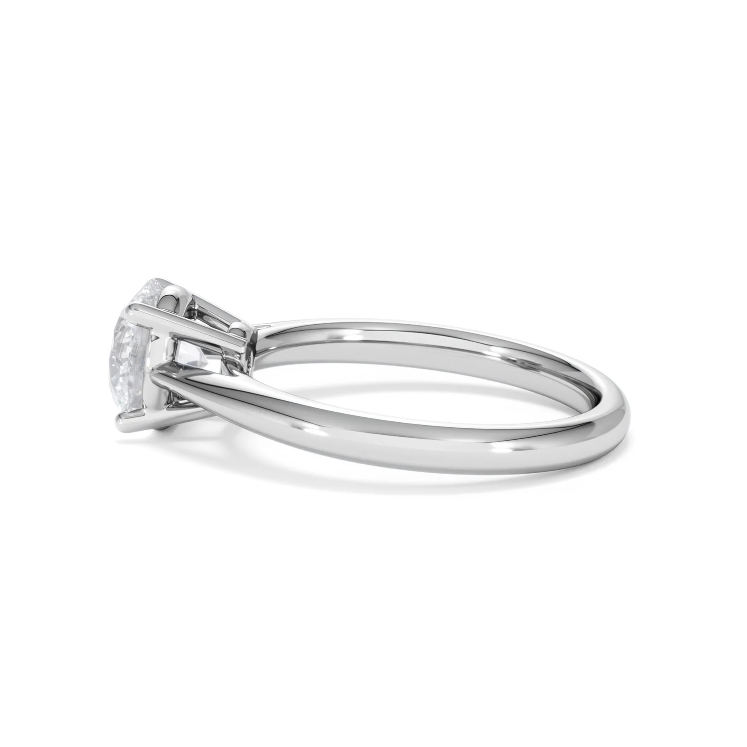 1.50ct Diamond Engagement Ring Elysia Lab F/VS1 IGI Certified Platinum - Image 67