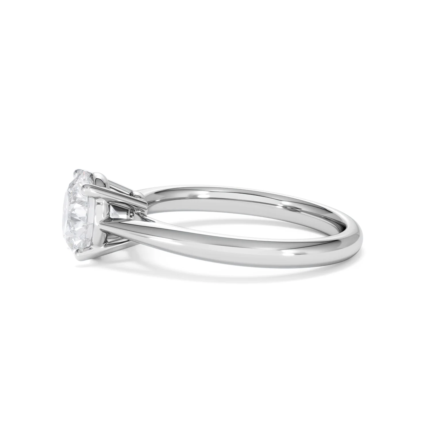 1.50ct Diamond Engagement Ring Elysia Lab F/VS1 IGI Certified Platinum - Image 71