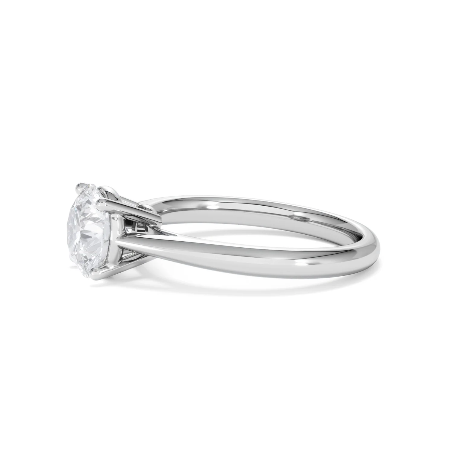 1.50ct Diamond Engagement Ring Elysia Lab F/VS1 IGI Certified Platinum - Image 73