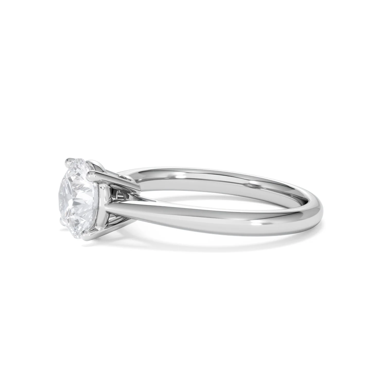 1.50ct Diamond Engagement Ring Elysia Lab F/VS1 IGI Certified Platinum - Image 74