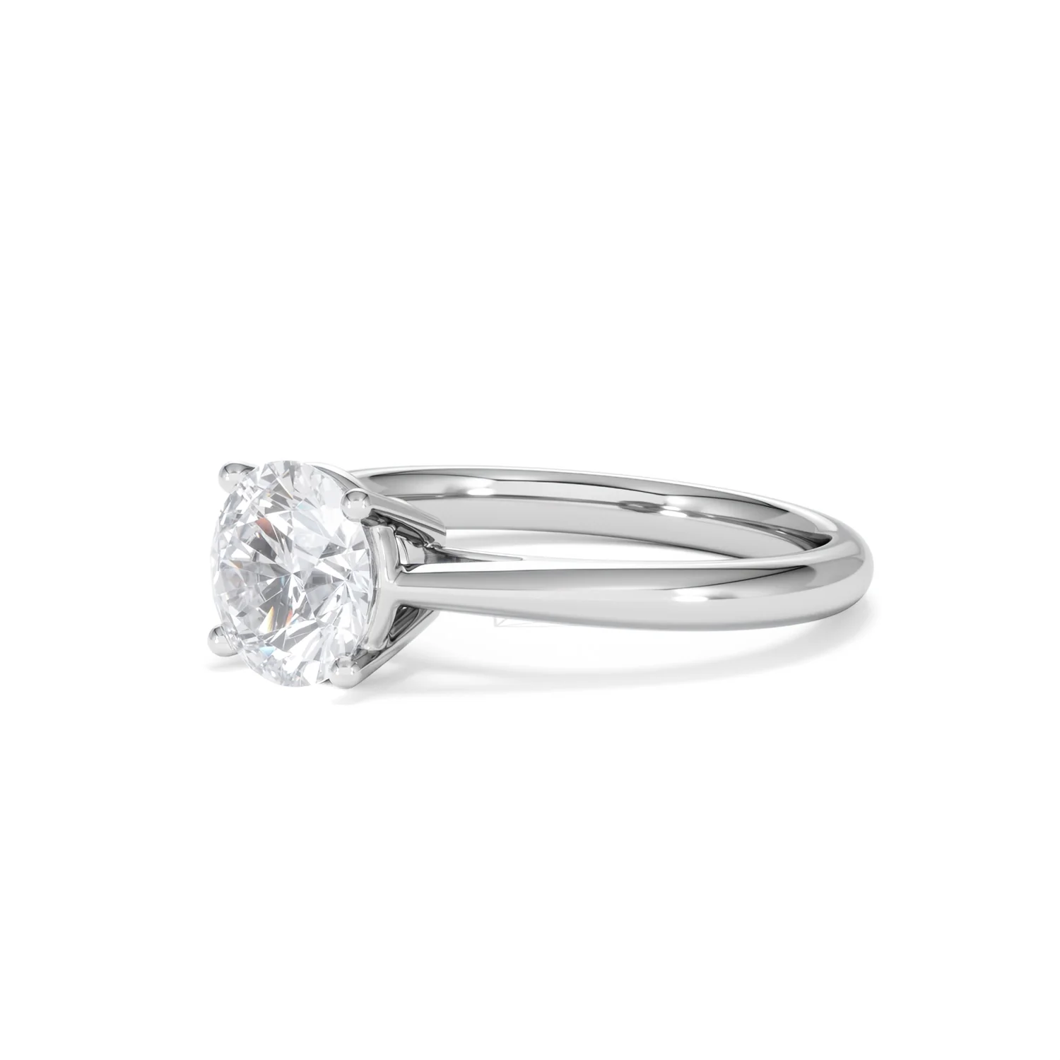 1.50ct Diamond Engagement Ring Elysia Lab F/VS1 IGI Certified Platinum - Image 79