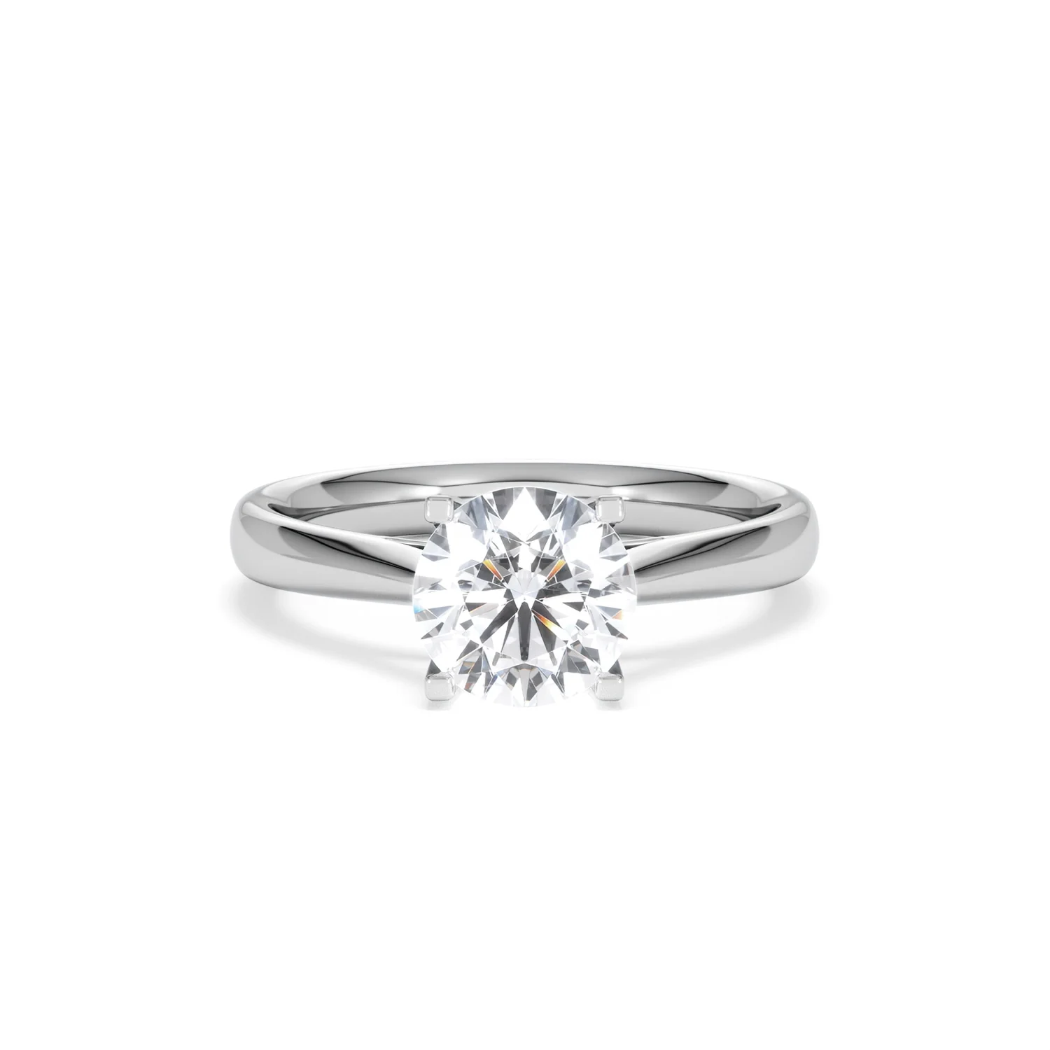 1.50ct Diamond Engagement Ring Grace Lab F/VS1 IGI Certified Platinum - Image 8