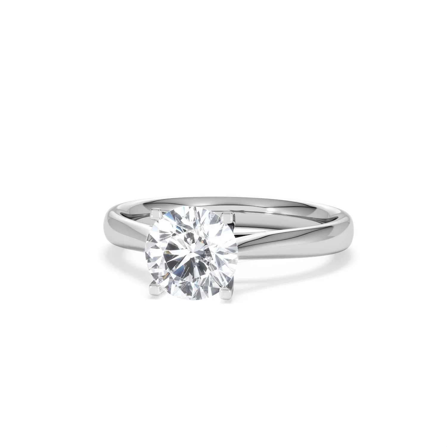 1.50ct Diamond Engagement Ring Grace Lab F/VS1 IGI Certified Platinum - Image 85